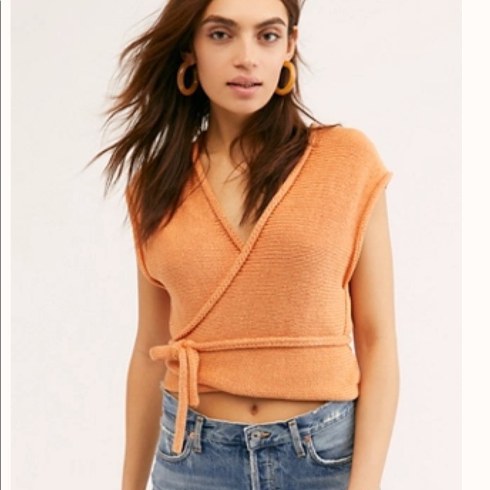 Free People Tie Up Top NWT